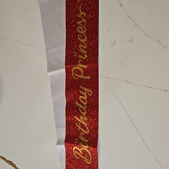 Birthday Princess Party Sash - Picture 4 of 6
